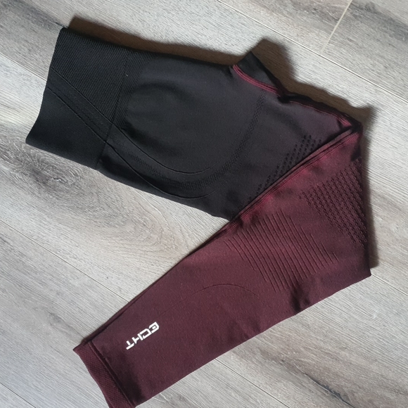 Echt Arise Seamless Leggings Ombre Berry/Black - Picture 2 of 6